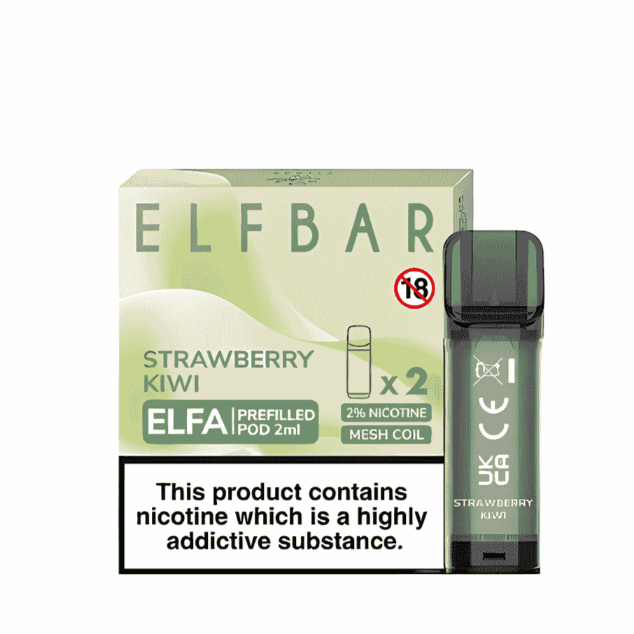 elfa pods Strawberry Kiwi  by elfbar uk